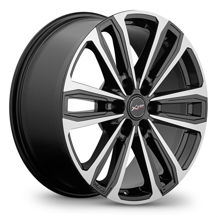 X'trike  X-142  8,5\R20 6*139,7 ET25  d106,1  Алмаз черный  [14202AK]  Toyota LC Prado <Ш>  Fb max 900 kg 118754954065