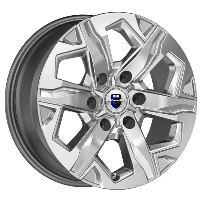 КиК  Тейт (КС1050)  7,5\R17 6*139,7 ET36  d100,1  Серый  [82190]  Fb max 925 kg 111985726908