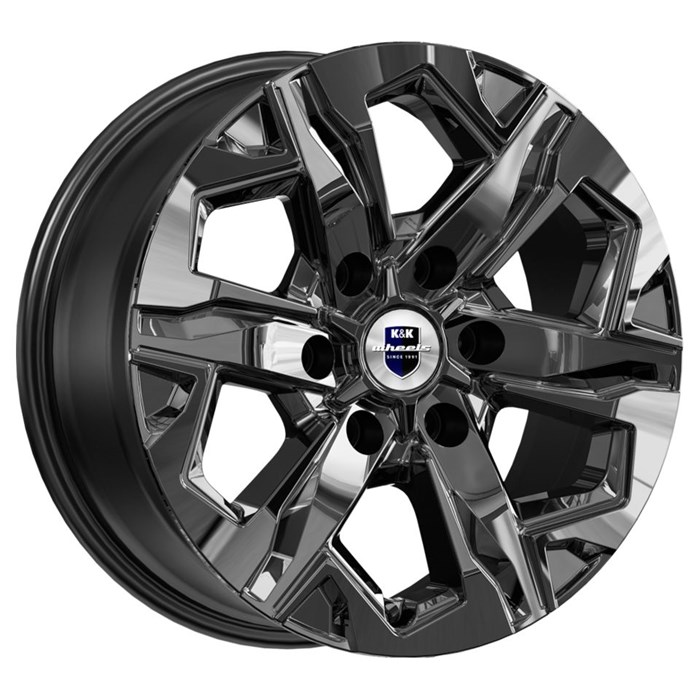 КиК  Тейт (КС1050)  7,5\R17 6*139,7 ET36  d100,1  Черный  [82188]  Fb max 925 kg 112407948321